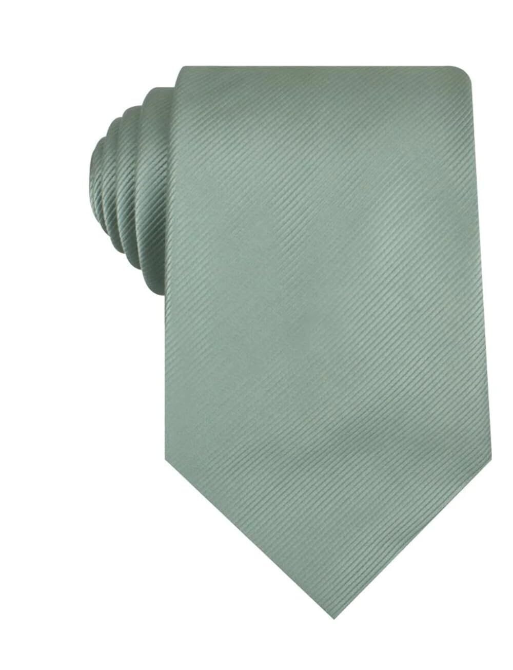 1564 Sage Green Twill Necktie Tie Neckties Groomsmen Wedding Ties